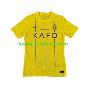 Fußballtrikots Al-Nassr 2023-2024 Kurzarm Heimtrikotsatz kaufen